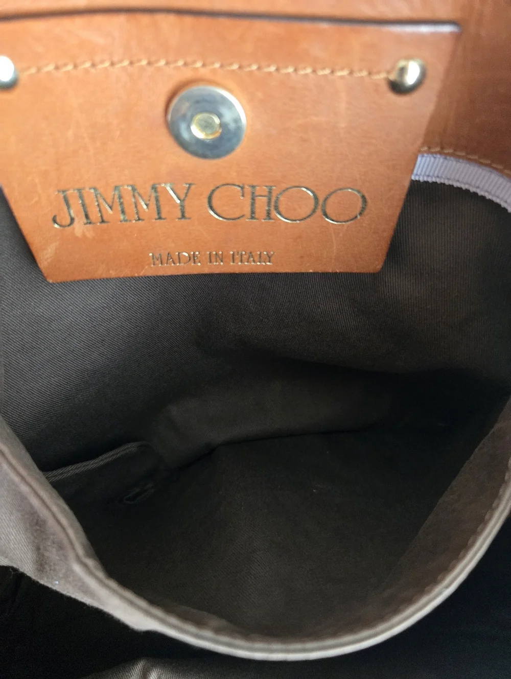 GUC Jimmy Choo Large Animal Print Tote Bag - Picture 13 of 16